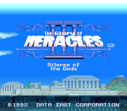 The Glory of Heracles 3 - Silence of the Gods English