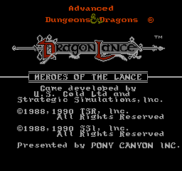 AD&D Heroes of The Lance