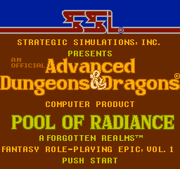 AD&D Pool of Radiance