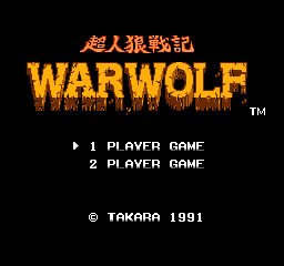 Chou Jinrou Senki - Warwolf