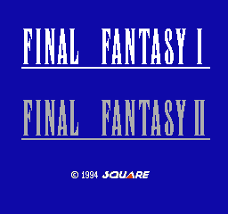 Final Fantasy 1 & 2