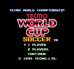 Tecmo World Cup Soccer