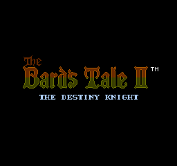 The Bard's Tale 2 - The Destiny Knight