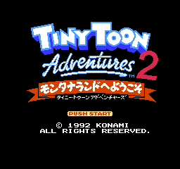 Tiny Toon Adventures 2 - Montana Land he Youkoso