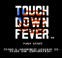 Touch Down Fever - American Football