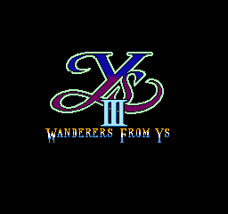 Ys 3 - Wanderers From Ys