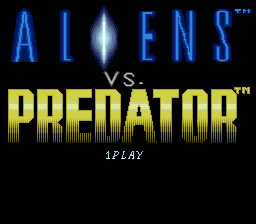 Alien vs. Predator (SNES) Super Nintendo Game by IGS (Information