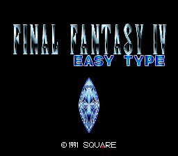 Final Fantasy IV - Easy Type