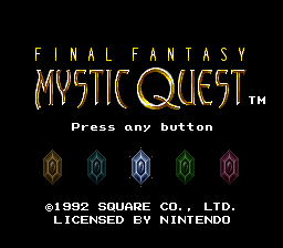 Final Fantasy USA - Mystic Quest