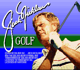 Jack Nicklaus Golf