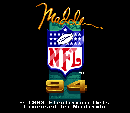 John Madden NFL Pro Football '94