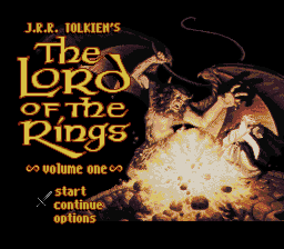 JRR Tolkien's The Lord of the Rings - Volume 1