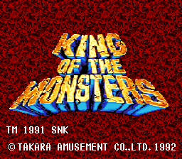 King of The Monsters