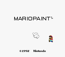 Mario Paint (With Mouse)