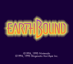 EarthBound<br/>
©1994, 1995 Nintendo<br/>
©1994, 1995 Shigesato Itoi / Ape Inc.