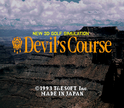 New 3D Golf Simulation - Devil's Course - 3D Golf Simulation