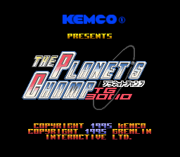 Planet's Champ TG3000 (SNES) Super Nintendo Game by Kemco