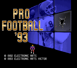 Pro Football '93