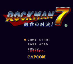 Rockman 7 - Shukumei no Taiketsu!