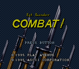 Sargeant Saunder's Combat!