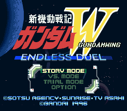 Shin Kidou Senki Gundam Wing - Endless Duel