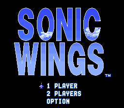 Sonic Wings