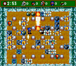 Super Bomberman 4 (SNES) Super Nintendo Game by Hudson / Produce