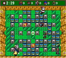 Super Bomberman 4 - Longplay [SNES] 