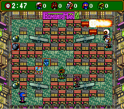 Super Bomberman 4 (SNES) Super Nintendo Game by Hudson / Produce