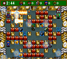 Super Bomberman 4 ROM - SNES Download - Emulator Games