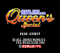 Super Fire Pro Wrestling Queen's Special