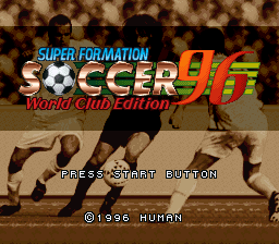 Super Formation Soccer 96 World Club Edition