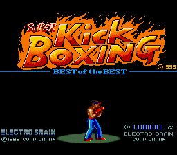 Super Kick Boxing - Best of the Best (SNES) Super Nintendo Game by