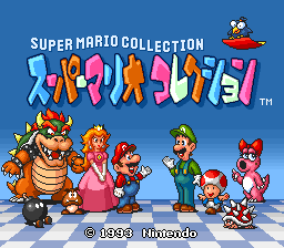 Super mario store collection