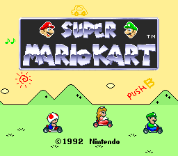 Super Mario Kart - Nintendo SNES ROM - Download