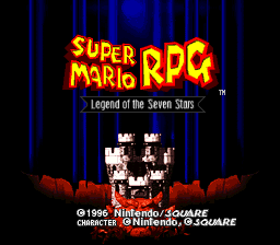 Super Mario RPG™<br/>
Legend of the Seven Stars<br/>
©1996 Nintendo / Square<br/>
Character ©Nintendo, ©Square