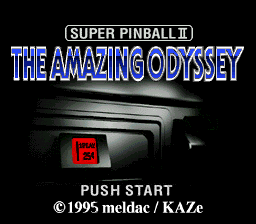 Super Pinball II - The Amazing Odyssey