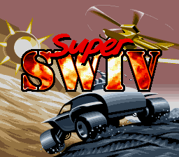 Super Swiv (SNES) Super Nintendo Game by Coconuts Japan