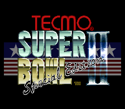 Tecmo Super Bowl 2 - Special Edition
