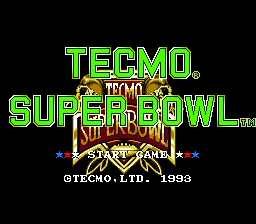 Tecmo Super Bowl