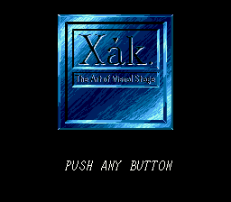 Xak - The Art of Visual Stage