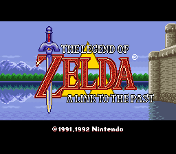 The Legend of Zelda®<br/>
A Link to the Past<br/>
©1991, 1992 Nintendo